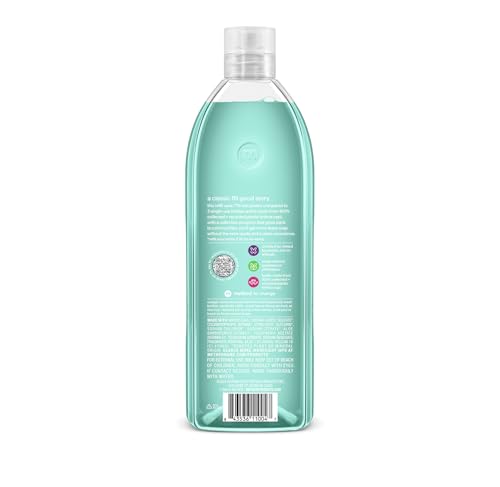 Close-up of Waterfall foaming soap foam showing gentle cleansing.