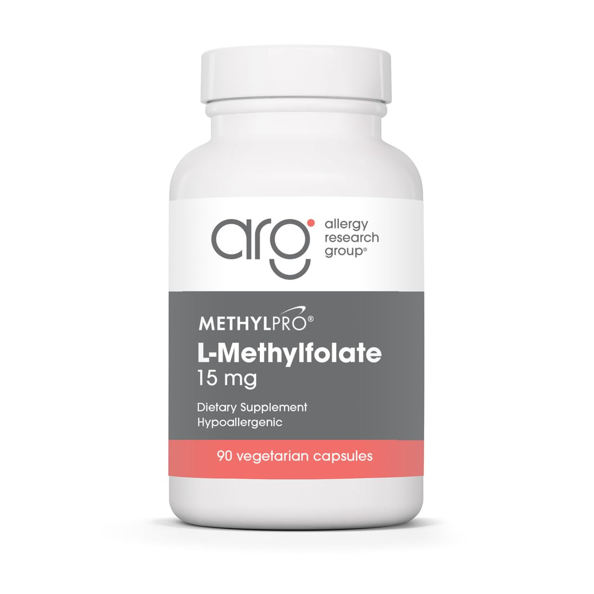 MethylPro L-Methylfolate 15 mg bottle and label supporting cognitive wellness.