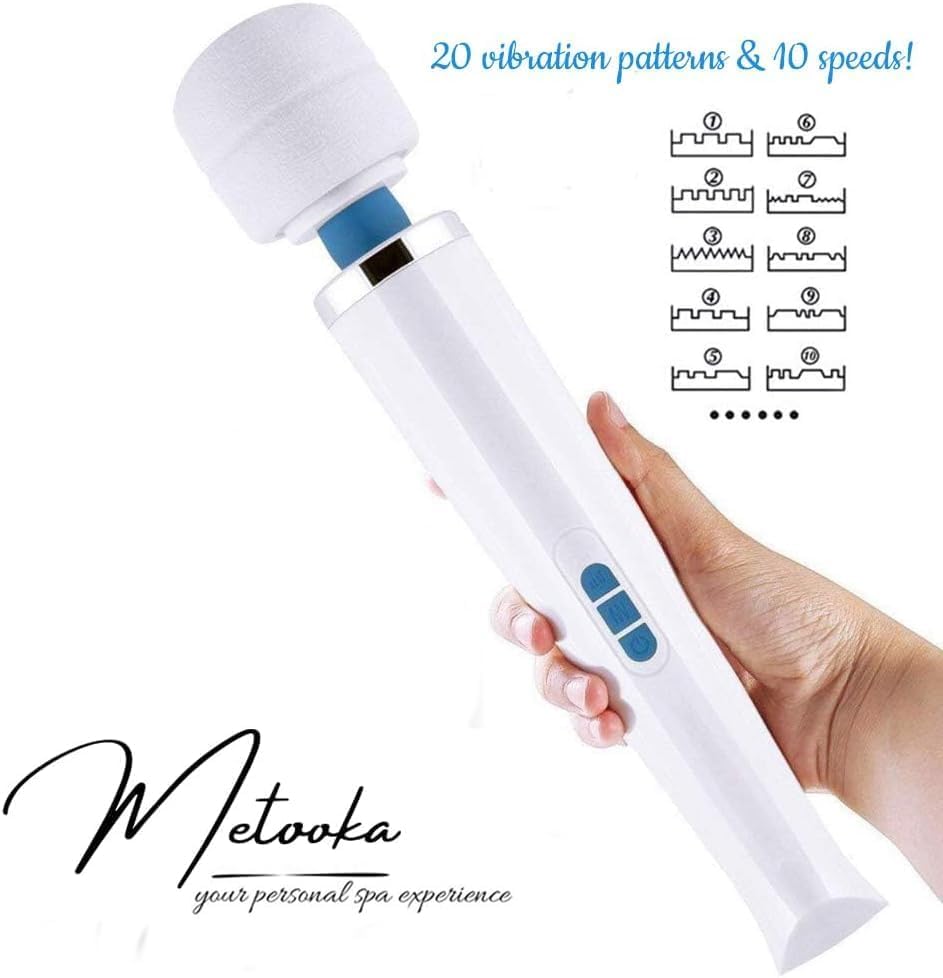 Metooka massager easy cleaning with disinfectant keeps hygiene between uses