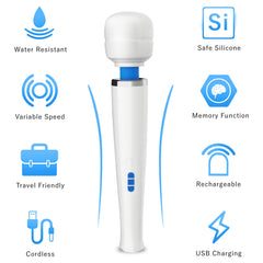 Metooka massager on neck demonstrates targeted relief for tense shoulders