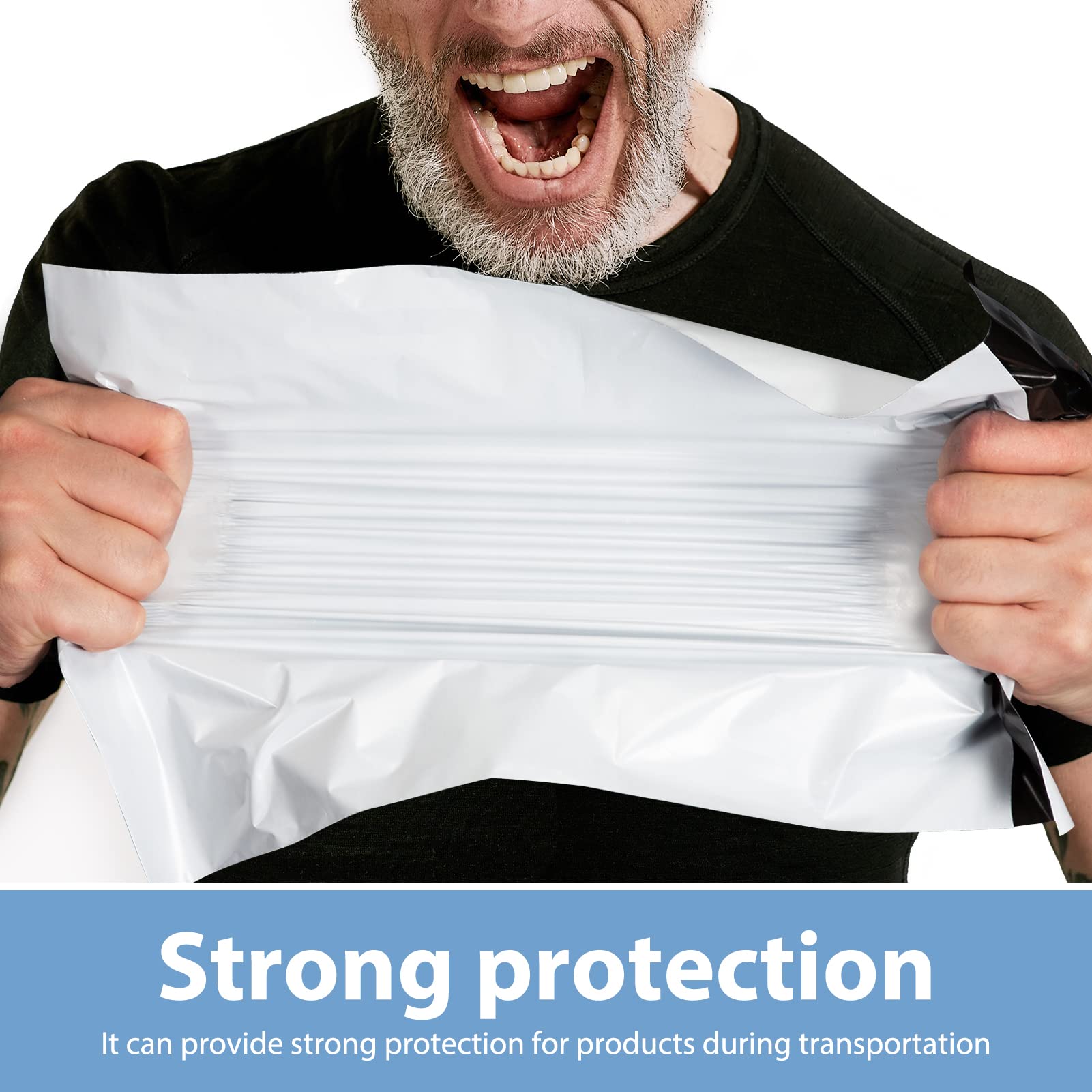 METRONIC self-seal adhesive strip keeps packages secure and tamper-resistant during transit.