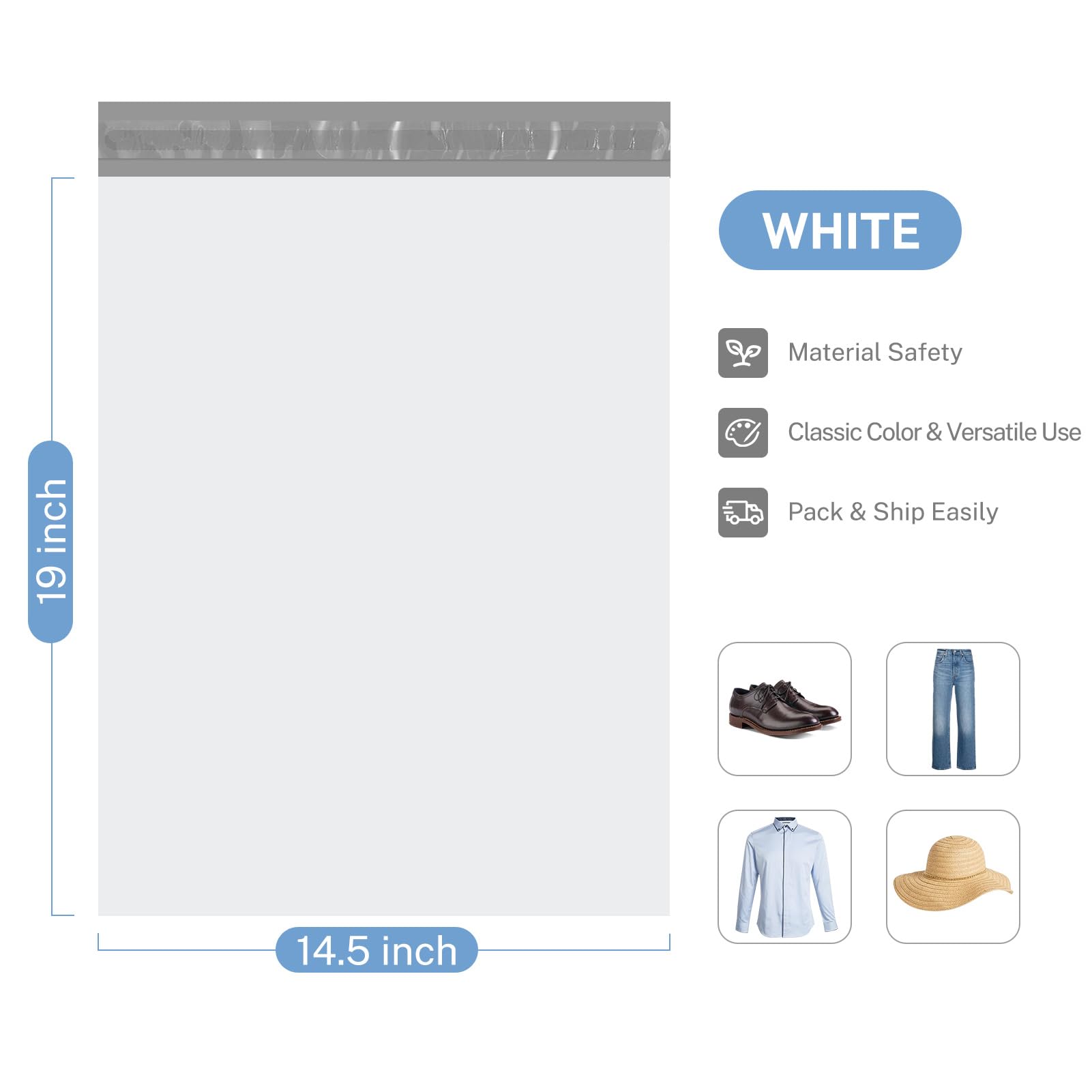 METRONIC vibrant colors help your brand stand out during order fulfillment.