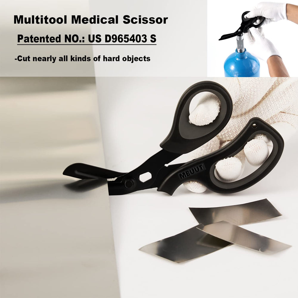 MEUUT trauma scissors non-stick coating enables smooth cutting