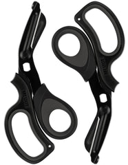 MEUUT trauma shears ambidextrous design for comfortable use by both left and right handed professionals.