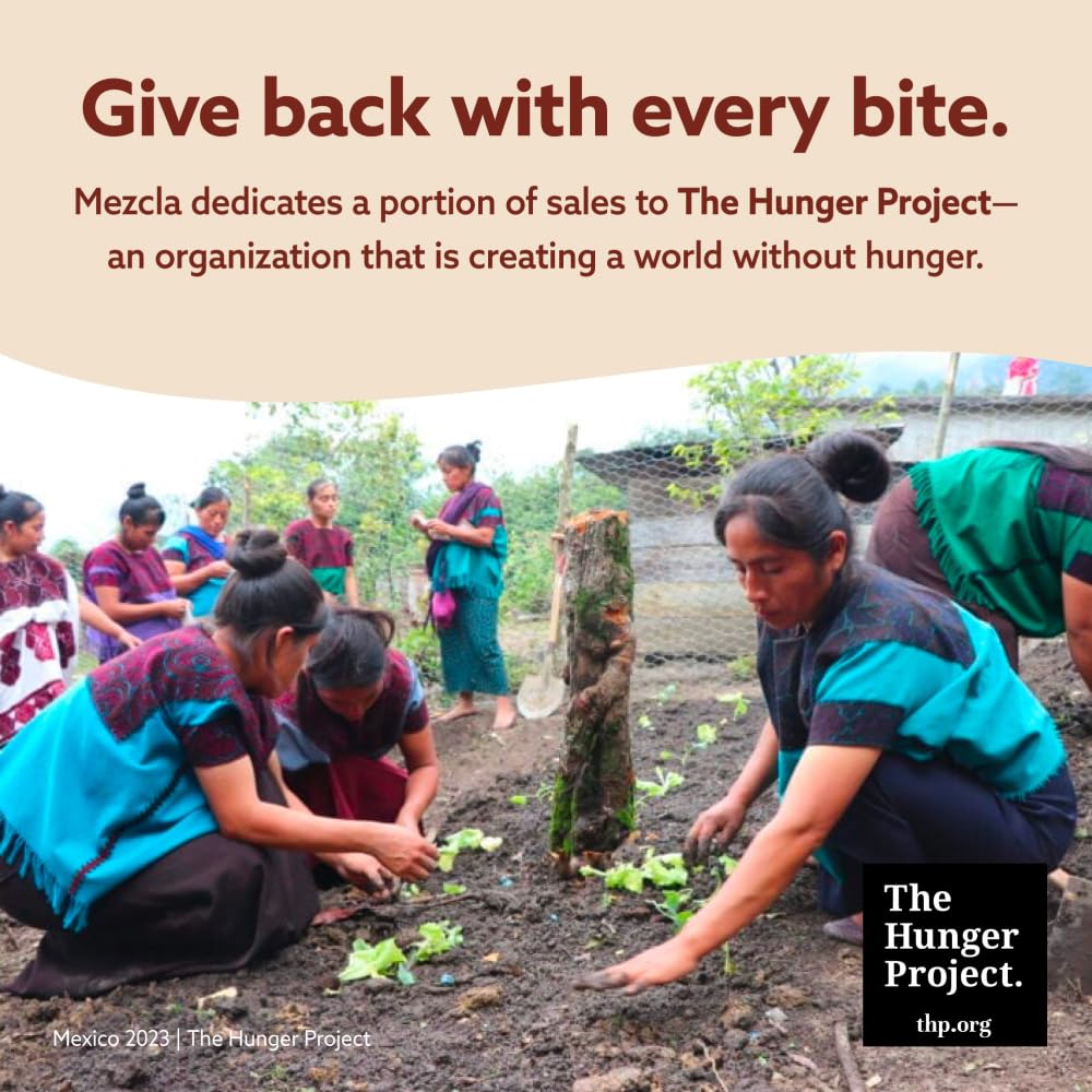 Mezcla donation note highlights support for global hunger initiatives
