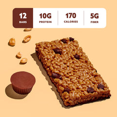 Mezcla Puff-Crispy nutrition panel emphasizes 10g protein