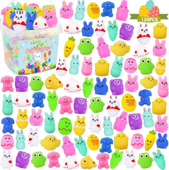 MEZHOBBY Easter Mochi Squishy Toys pack ideal for celebrations and rewards.