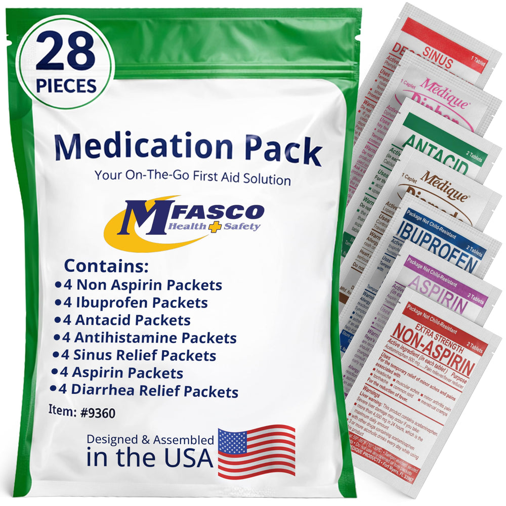 MFASCO 7-in-1 travel kit front packaging showing all-in-one design for travel