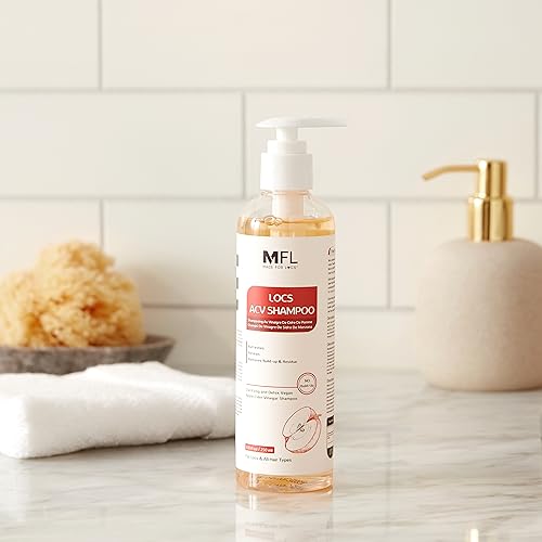 MFL Made For Locs natural ingredients closeup featuring vinegar and aloe