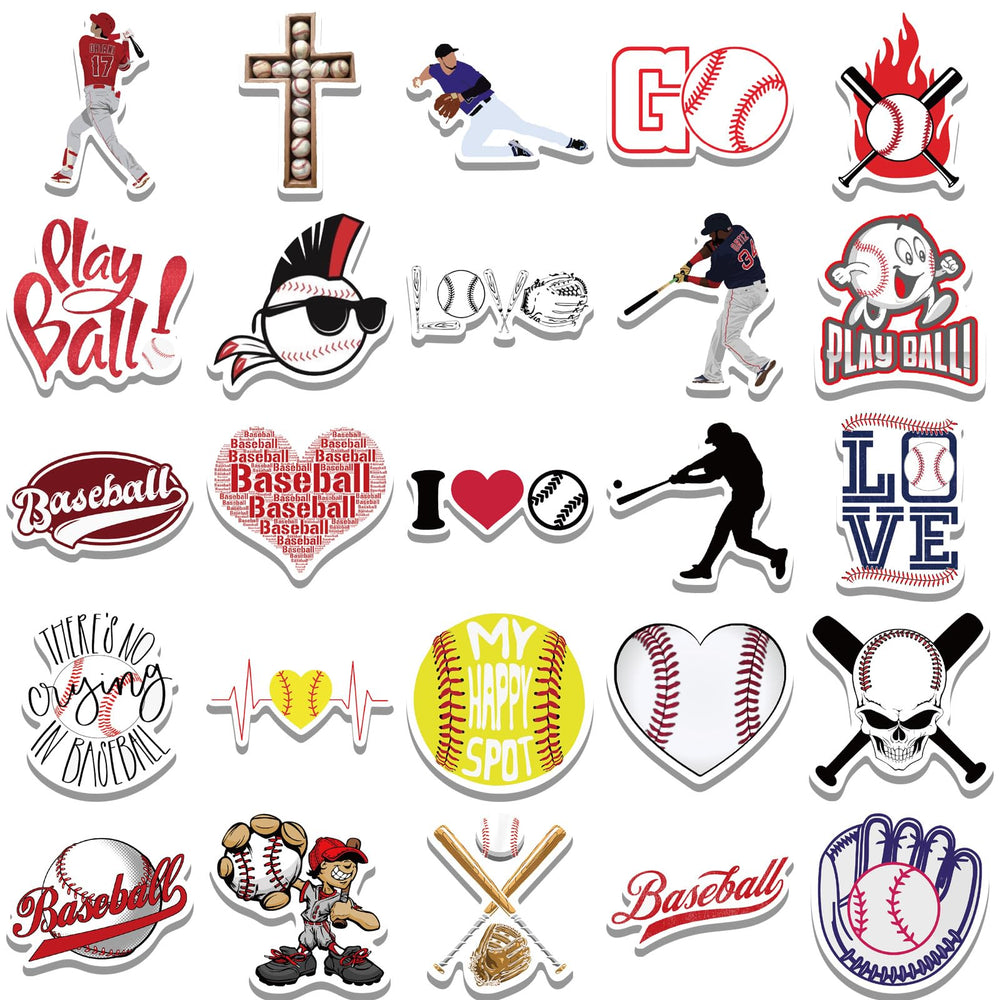 MFUXU baseball stickers ideal for party favors and celebrations