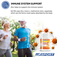 MgSport ZMA daily dosing image displaying two capsules for convenience.