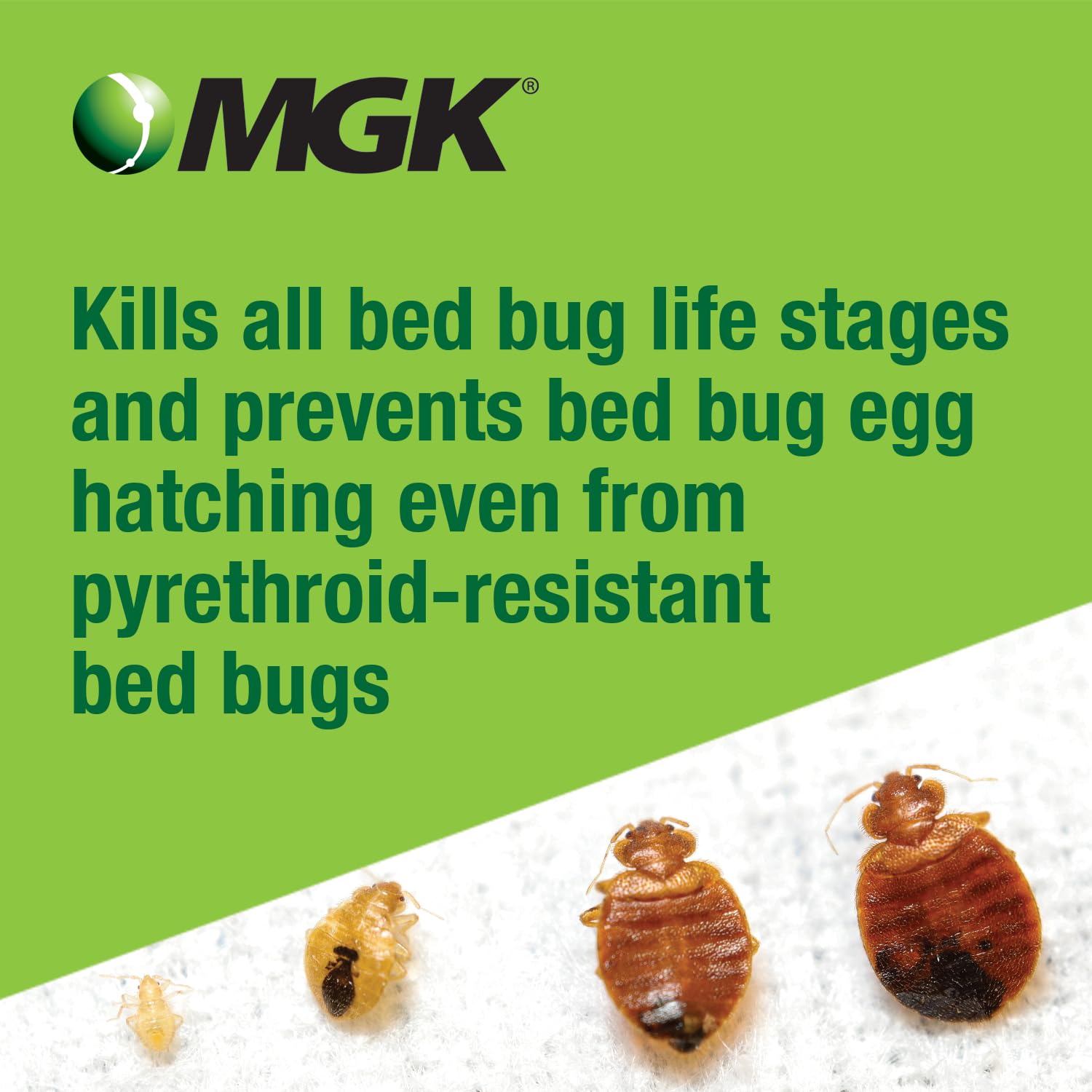 MGK Crossfire Aerosol non-staining technology protects fabrics and surfaces