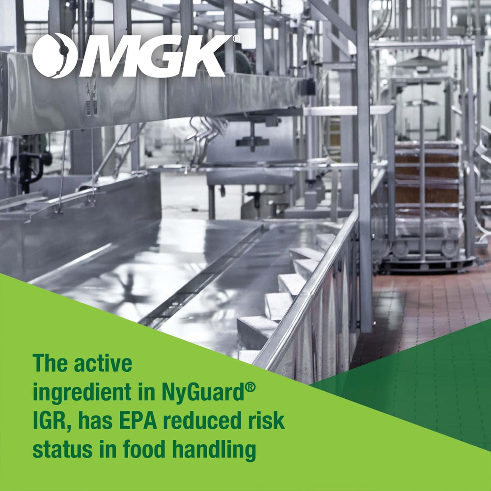 MGK NyGuard IGR dosing measure for precise application across pests.