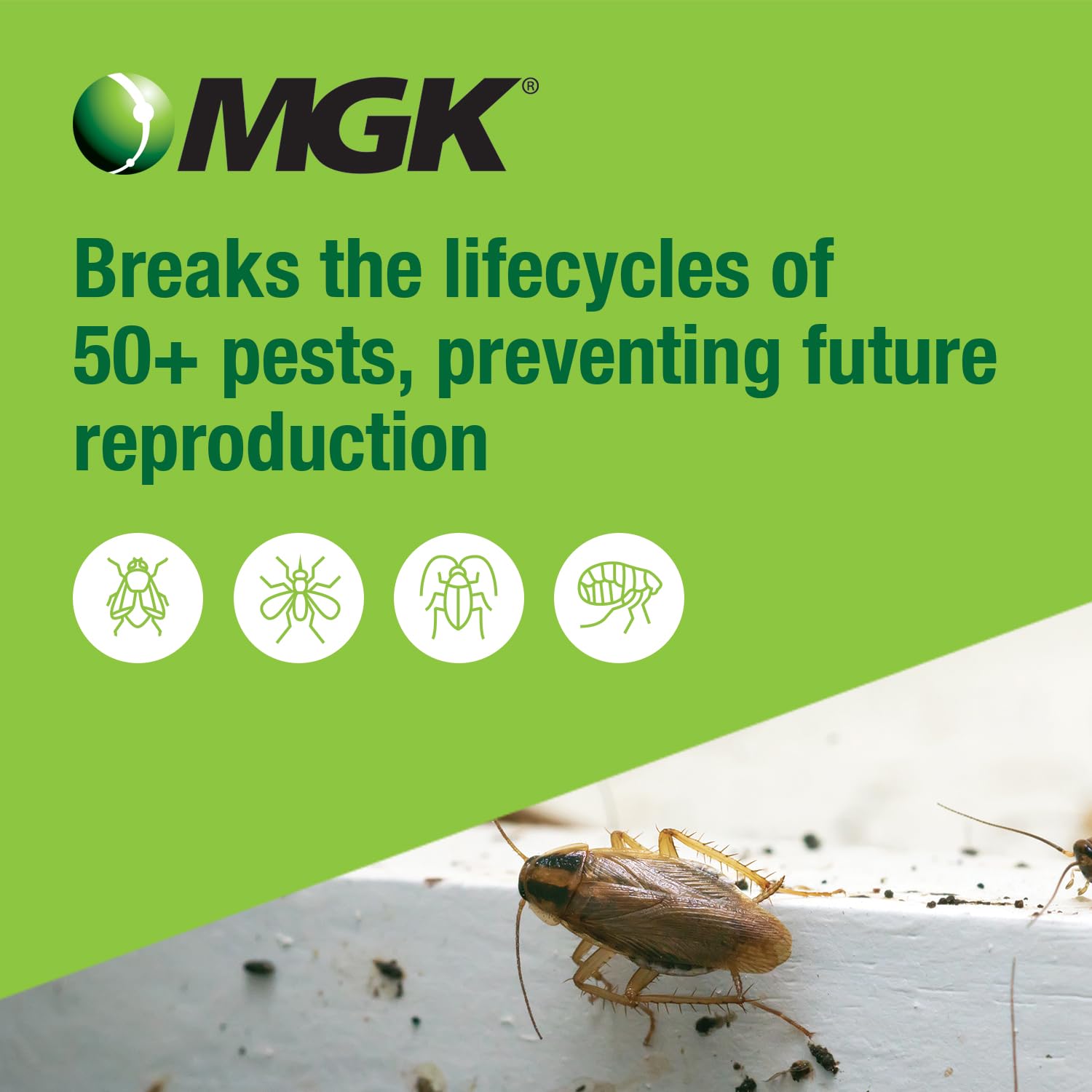 MGK NyGuard IGR indoor application for food and non-food areas.