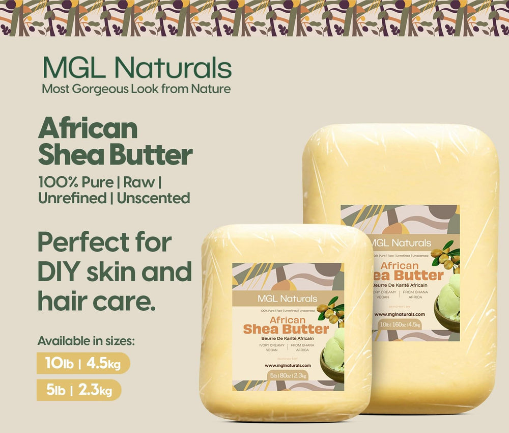 DIY whipped body butter with MGL Naturals Shea Butter.