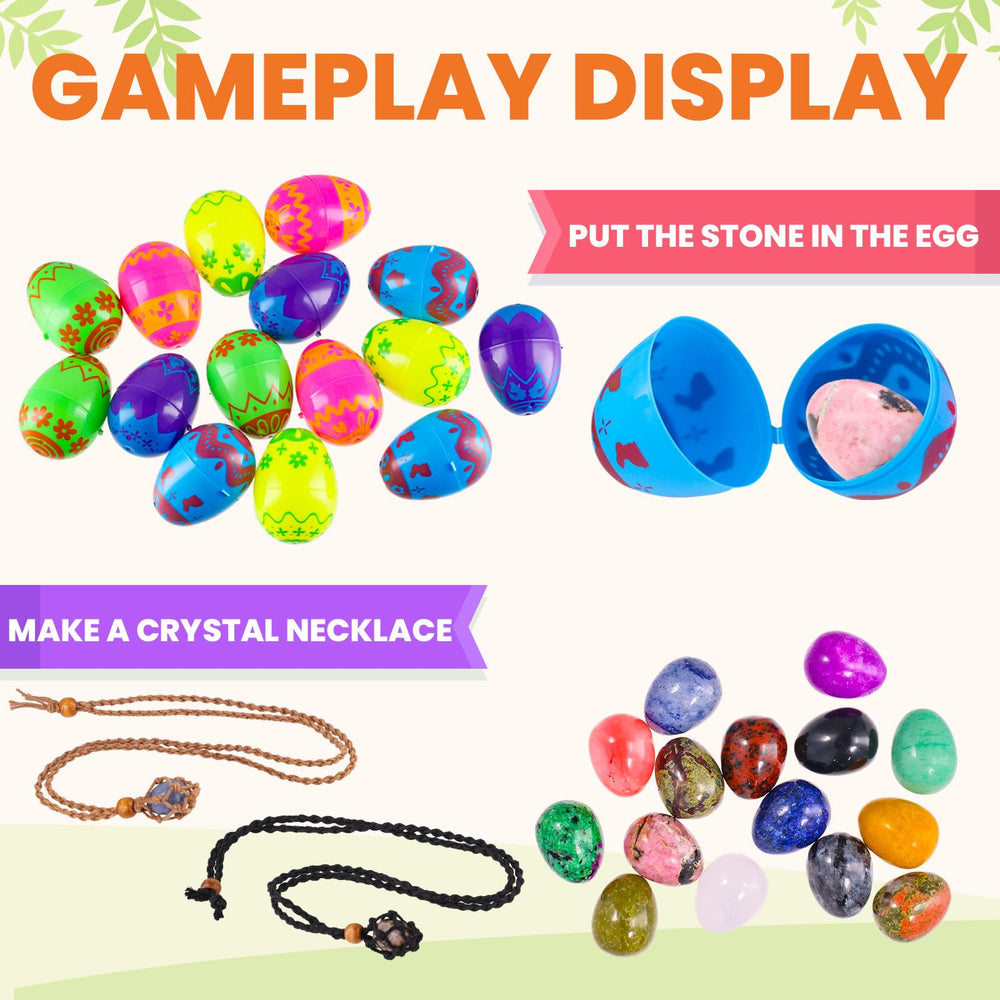 MGparty durable plastic egg bundle for reuse in future Easter celebrations
