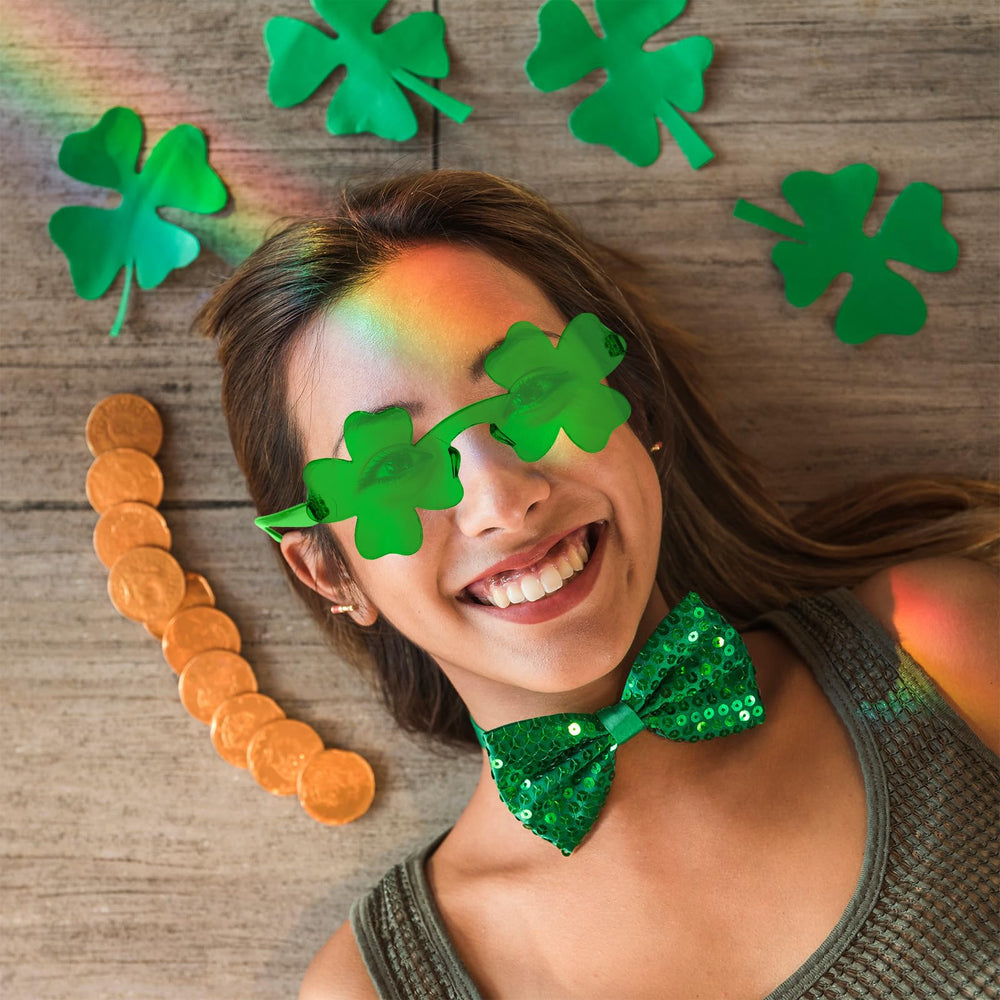 MGparty colorful green eyewear adds vibrant charm to celebrations