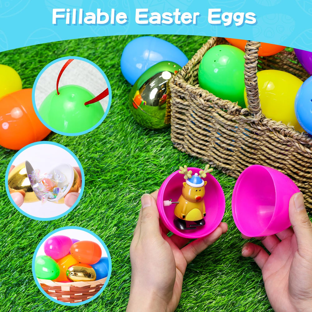 MGparty bulk Easter eggs ideal for hunts, crafts, and decorations.