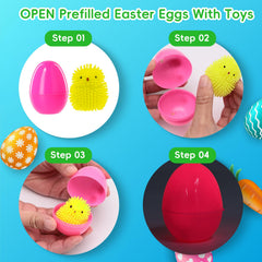 MGparty prefilled egg for glow-in-the-dark Easter hunts.