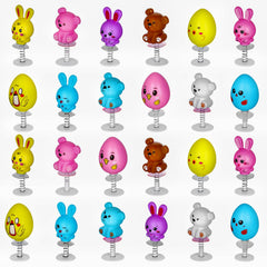 MGparty Easter jumping popper bear offers durable, reusable party favors for kids' celebrations.