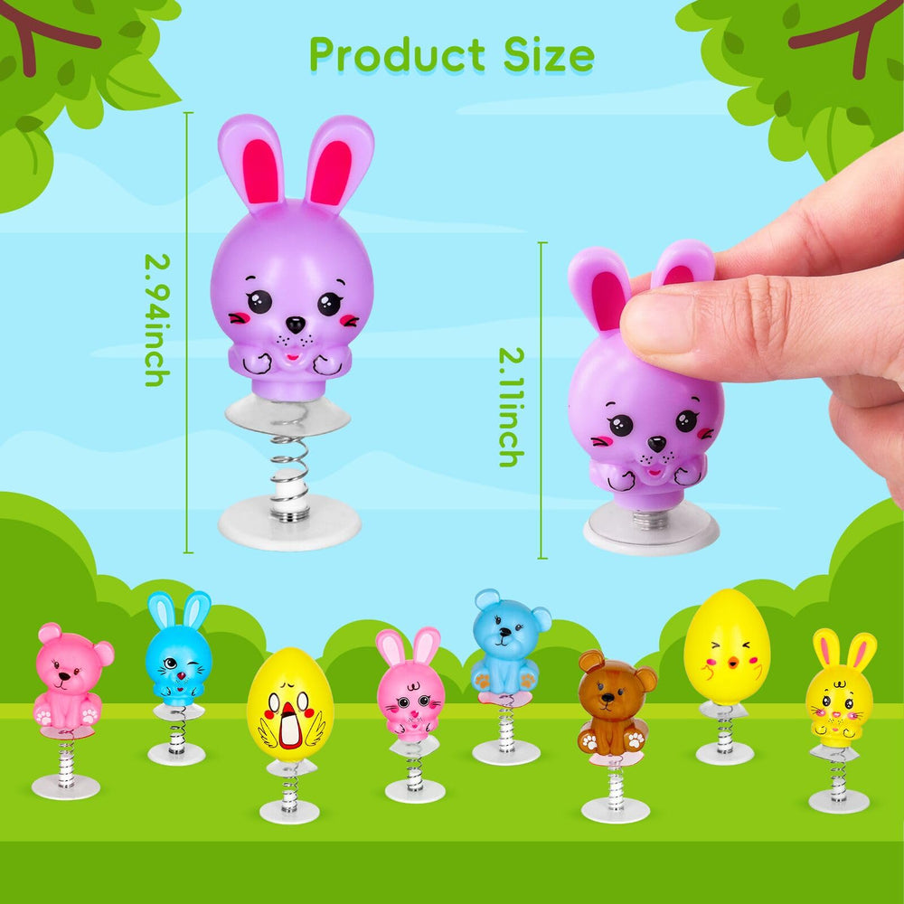 MGparty Easter popper toy side view highlights compact size for easy gifting.