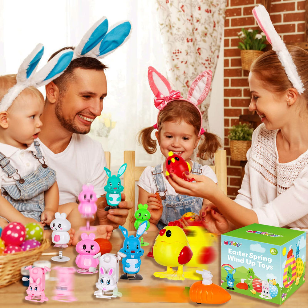 MGparty Easter wind-up toys set: 12-pack gift idea for kids.
