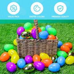 MGparty fillable Easter eggs sized 2.36 inches for surprises.