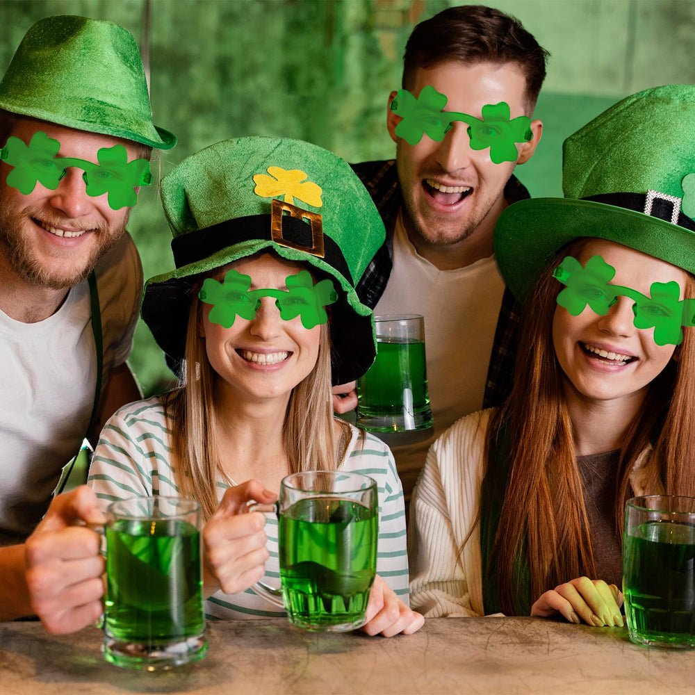 MGparty four leaf clover eye-wear made of durable plastic for repeated use