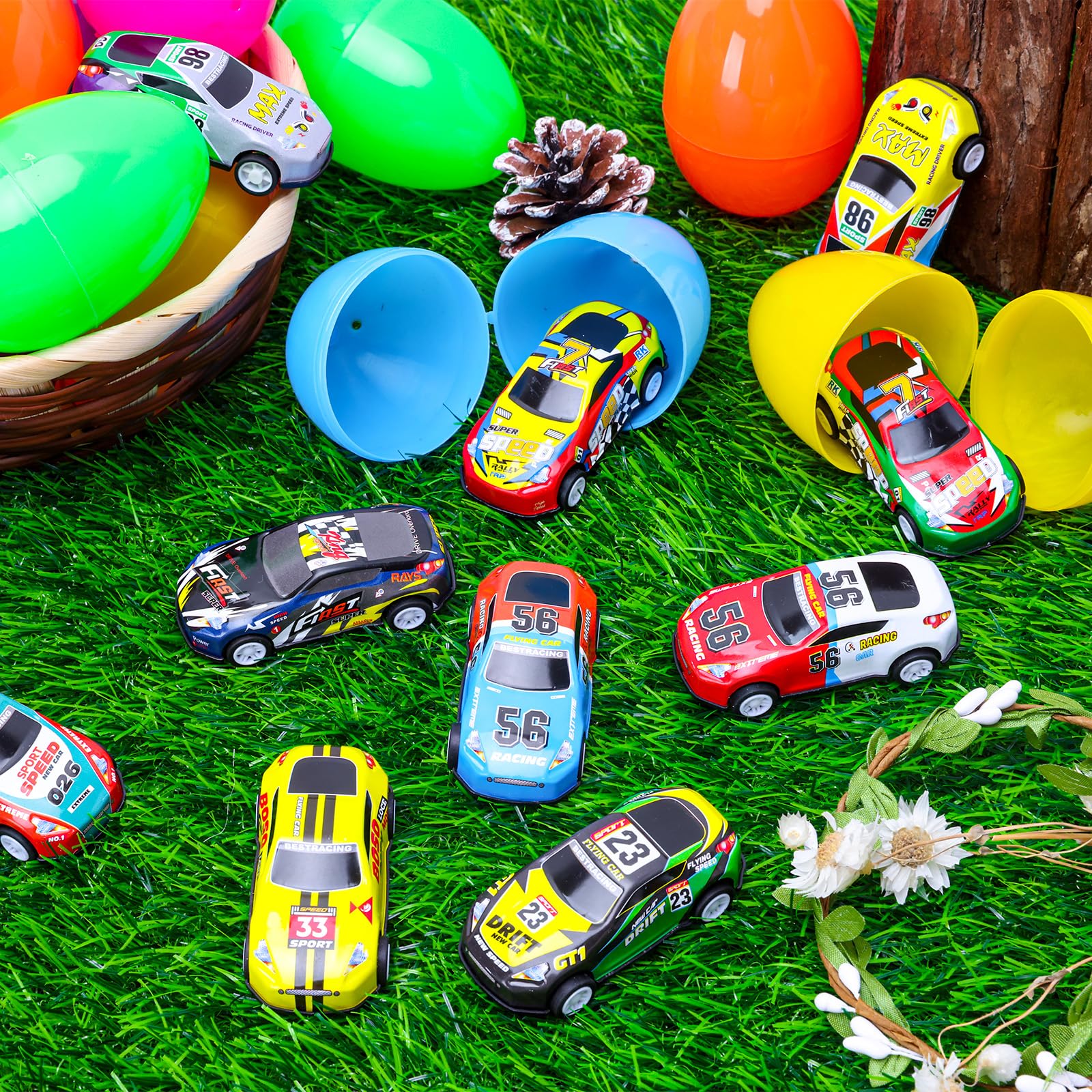 MGparty prefilled eggs with cars offer versatile party gifts