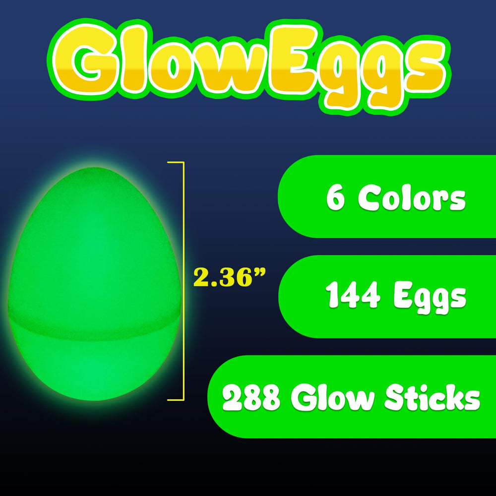 MGparty mini glow sticks for quick glow eggs