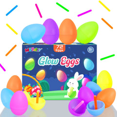 MGparty mini glow sticks shown with colorful hues for easy setup
