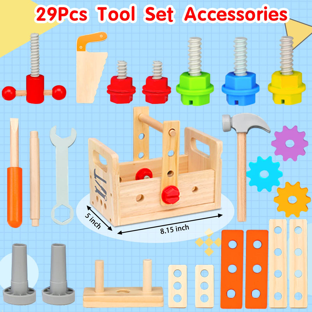 Mgtfbg Building blocks and gears from the tool set for STEM play