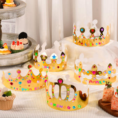 MGZTTHW DIY crown-decor kit for personalized classroom or party crowns.