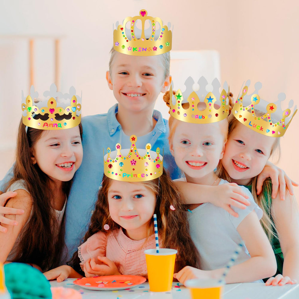 MGZTTHW self-adhesive stickers with acrylic gems for crowns.