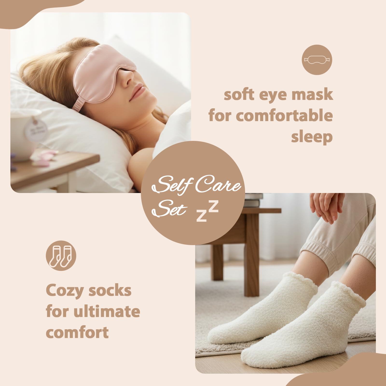 MHSMHL Cozy socks provide warmth and comfort for cozy nights