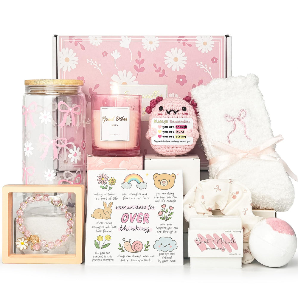 MHSMHL gift box for teen girls in pink, ideal for birthdays or special occasions.