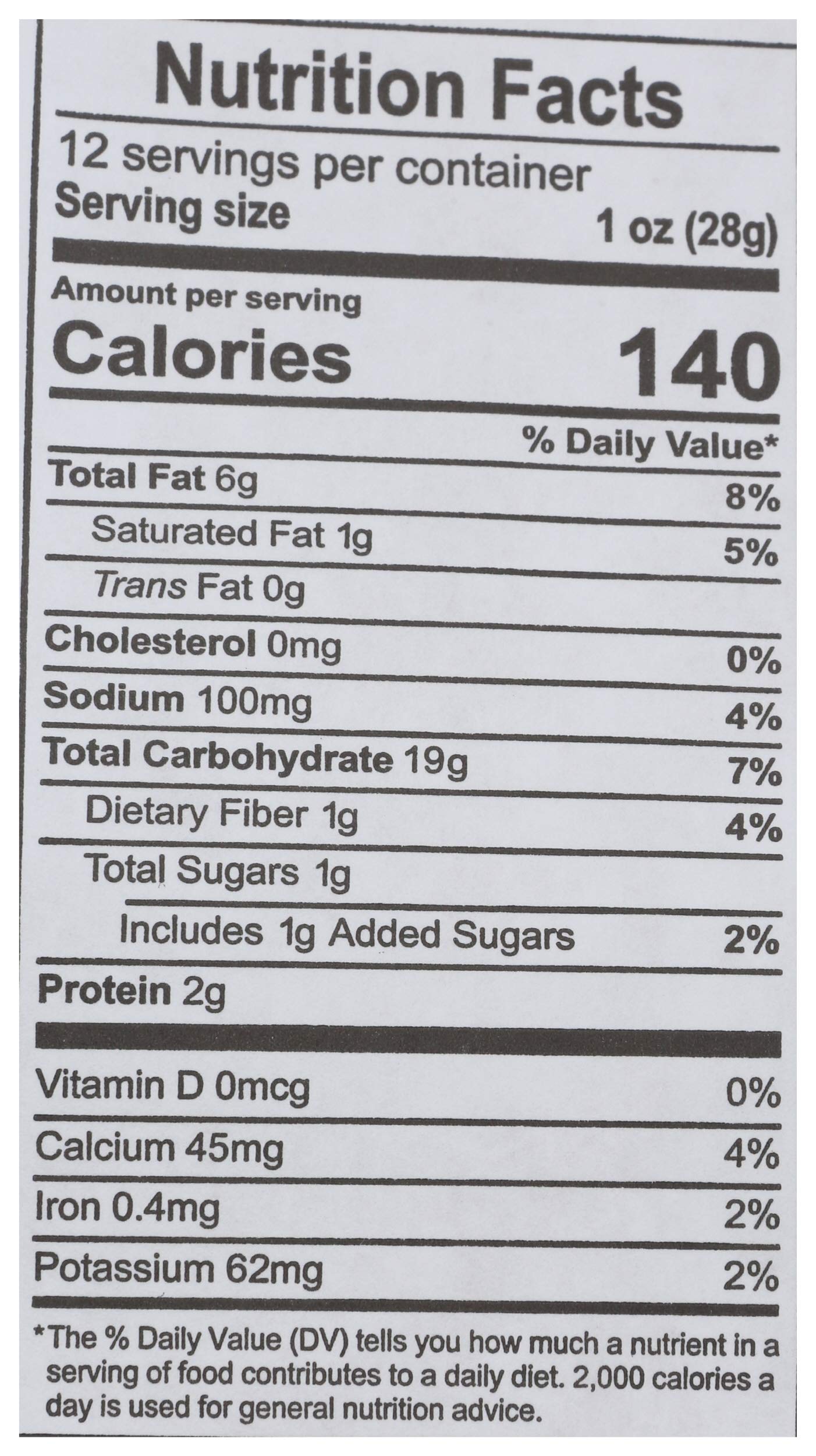 Mi Nina tortilla chips packaging front highlights 12 oz bag, great for dipping.