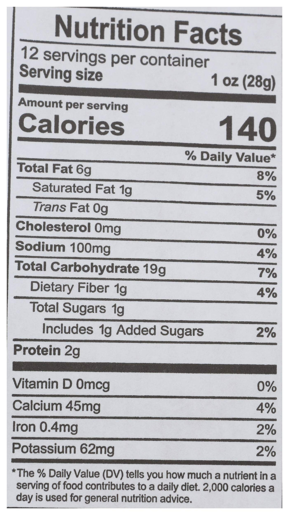 Mi Nina tortilla chips packaging front highlights 12 oz bag, great for dipping.