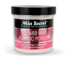 Mia Secret Cover Pink 4 oz jar for reliable pink overlays.