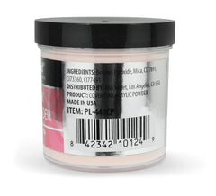 Mia Secret Cover Pink applied on nail tip demonstrates smooth application.