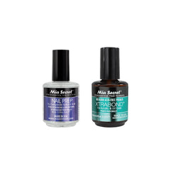 Mia Secret Nail Prep pH balance dehydrator for oil removal and surface prep.