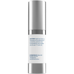 Face application of MiamiMD Dark Glow Renewal Serum supports an even skin tone.