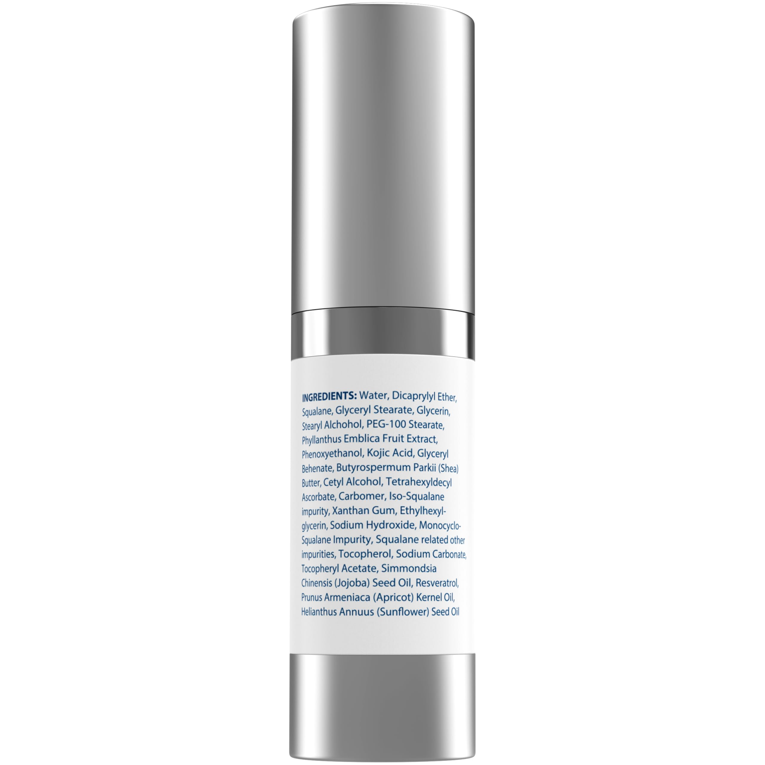 MiamiMD Dark Glow Renewal Serum on hands for smoother, more radiant skin.