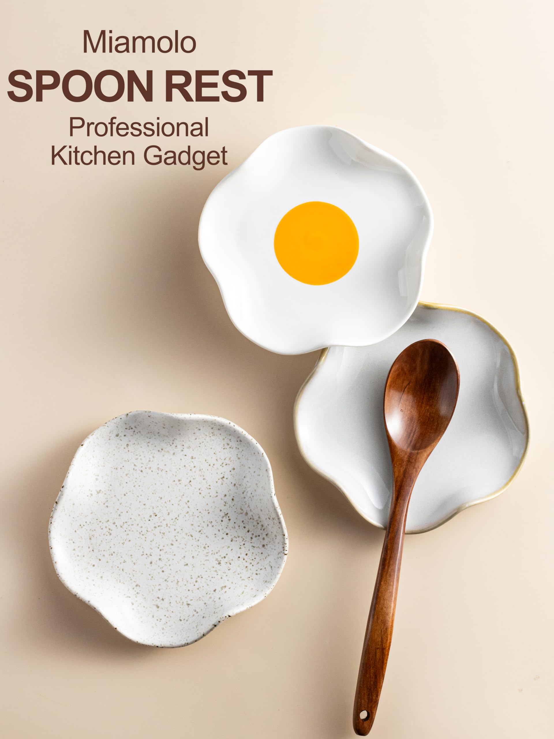 Miamolo camping and picnic spoon rest travels easily for outdoors.