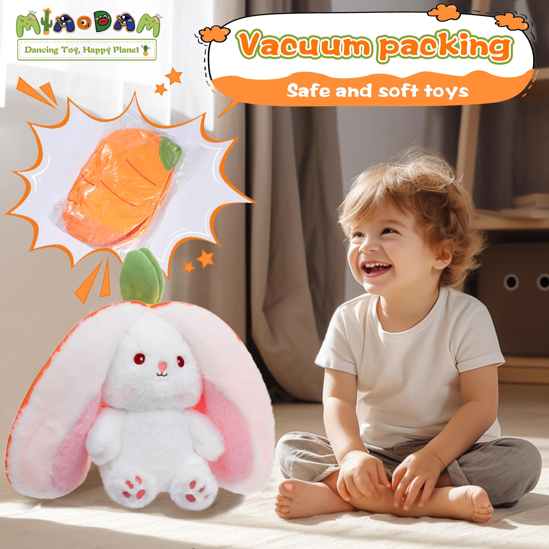 MIAODAM soft baby stuffed animal perfect for little ones