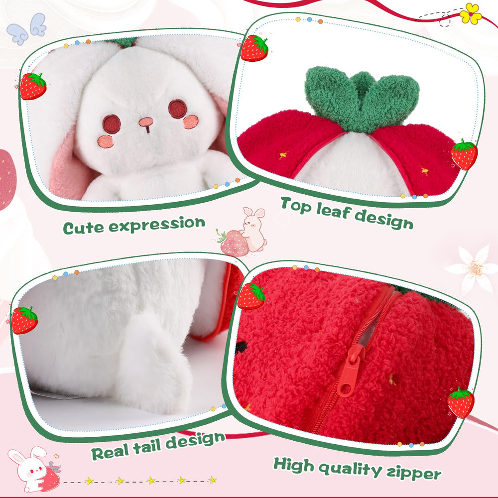 MIAODAM Easter bunny plush – durable materials for endless hugs.
