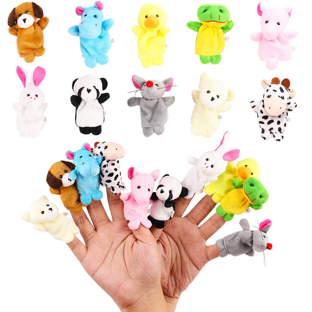 Miaopen hippo finger puppet for imaginative play and storytelling.