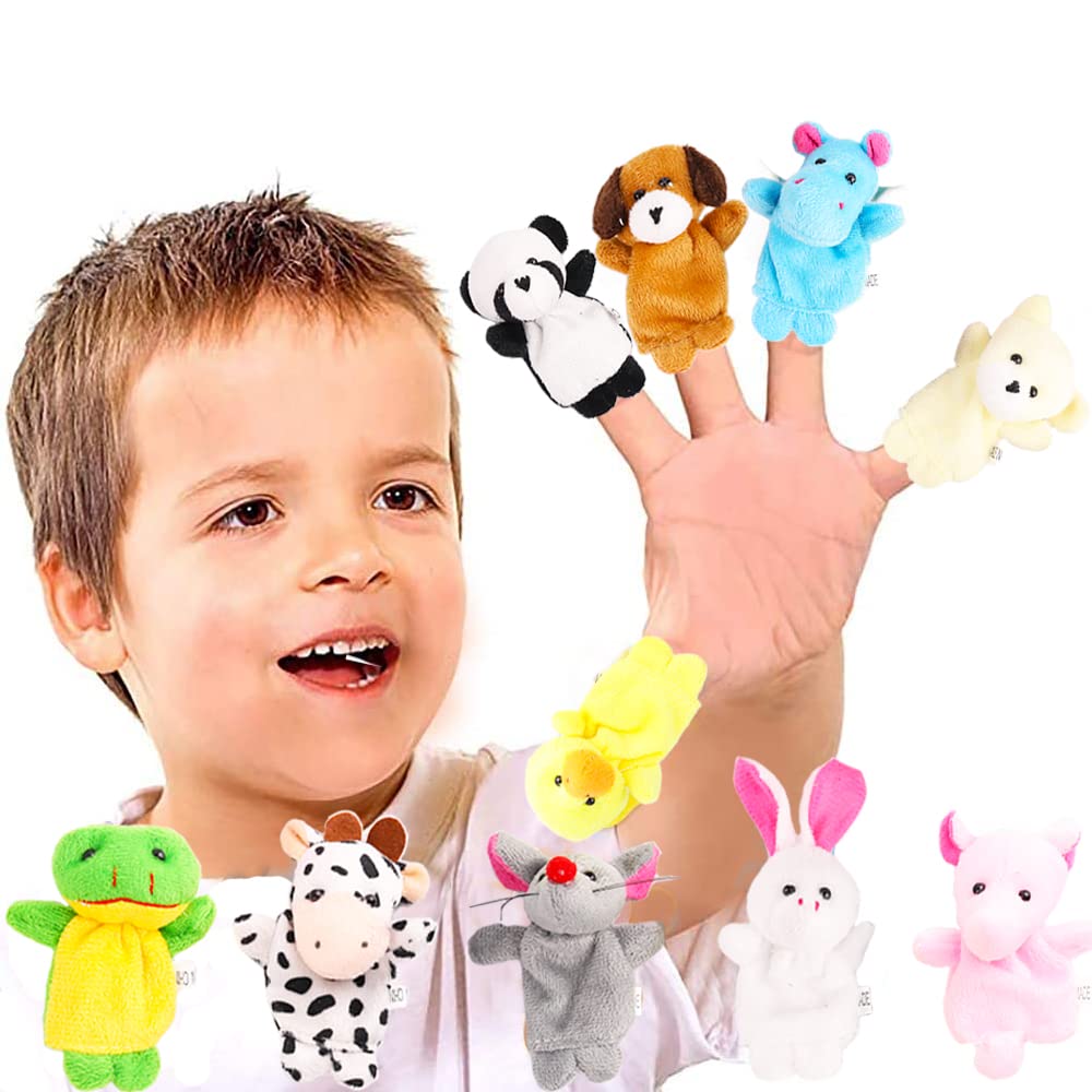 Miaopen panda finger puppet promotes gentle, engaging storytelling and playtime.