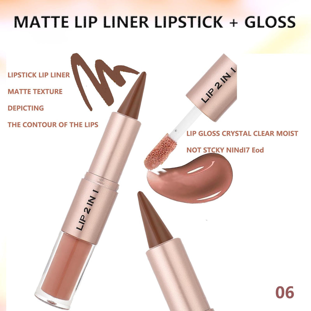 MiaSarah brown gloss closeup highlighting dimension and a smooth finish.
