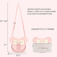 Mibasies purse made with soft material for gentle, comfortable wear